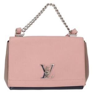 Louis Vuitton Leather Rock Me 2 BB Shoulder Bag Pink